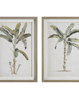 Uttermost Banana Palm Framed Prints, Set of 2