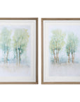 Uttermost Meadow View Framed Prints, Set of 2