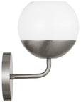 Sea Gull Lighting Alvin 1-Light Wall/Bath Sconce without Bulb