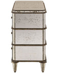 Currey and Company Antiqued Mirror Chest