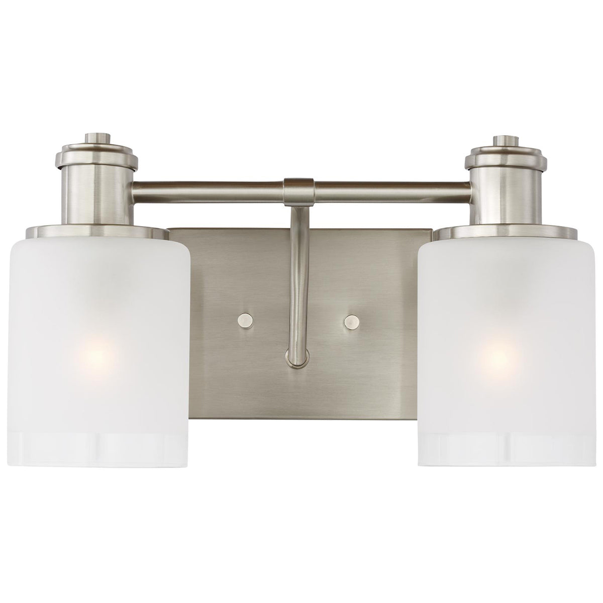 Sea Gull Lighting Norwood 2-Light Wall/Bath Sconce without Bulb