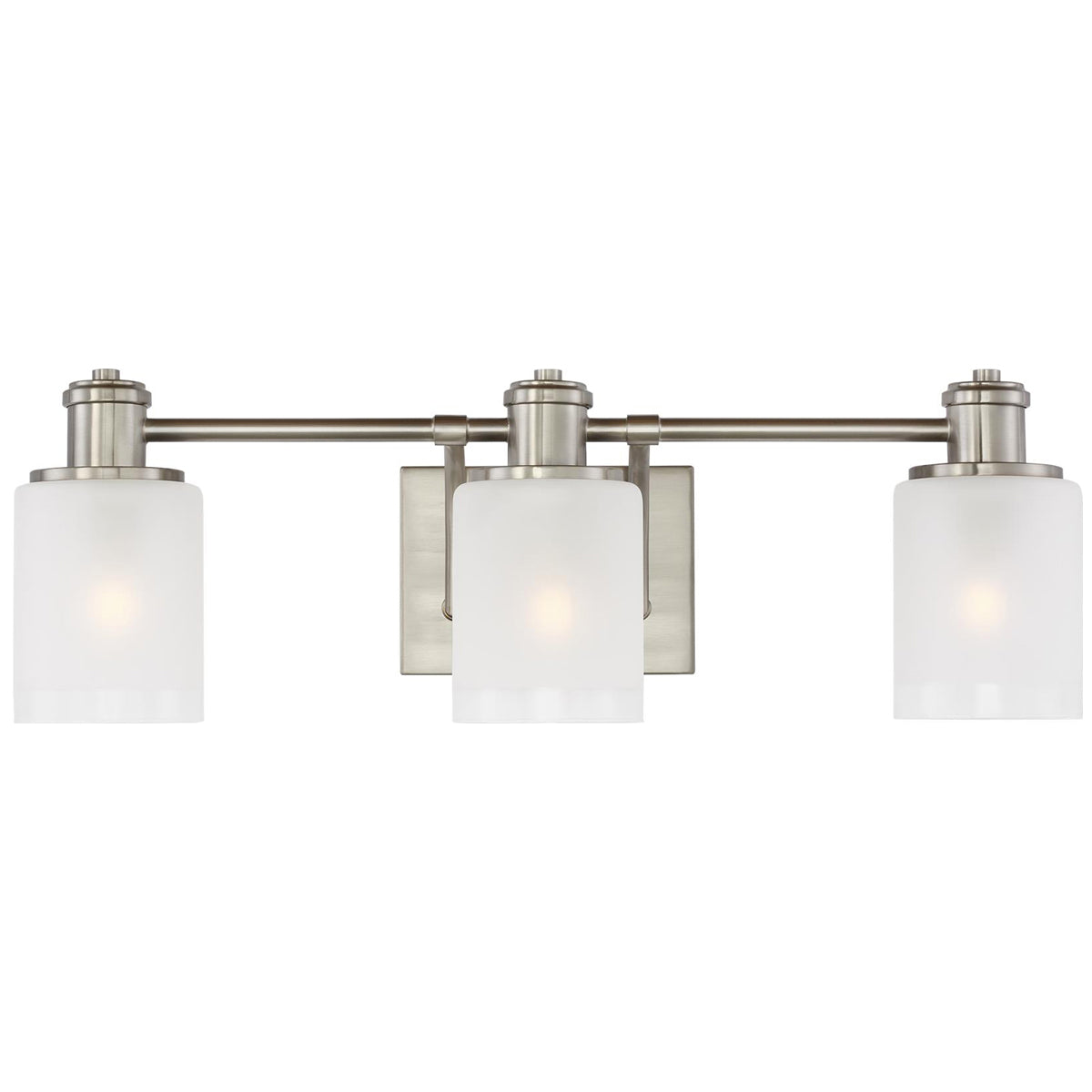Sea Gull Lighting Norwood 3-Light Wall/Bath Sconce without Bulb