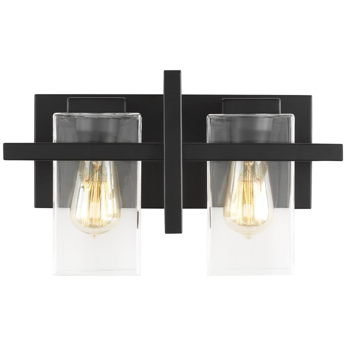 Sea Gull Lighting Mitte 2-Light Wall/Bath Sconce without Bulb