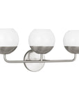 Sea Gull Lighting Alvin 3-Light Wall/Bath Sconce without Bulb