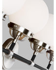 Sea Gull Lighting Cafe 5-Light Wall/Bath Sconce with Bulb