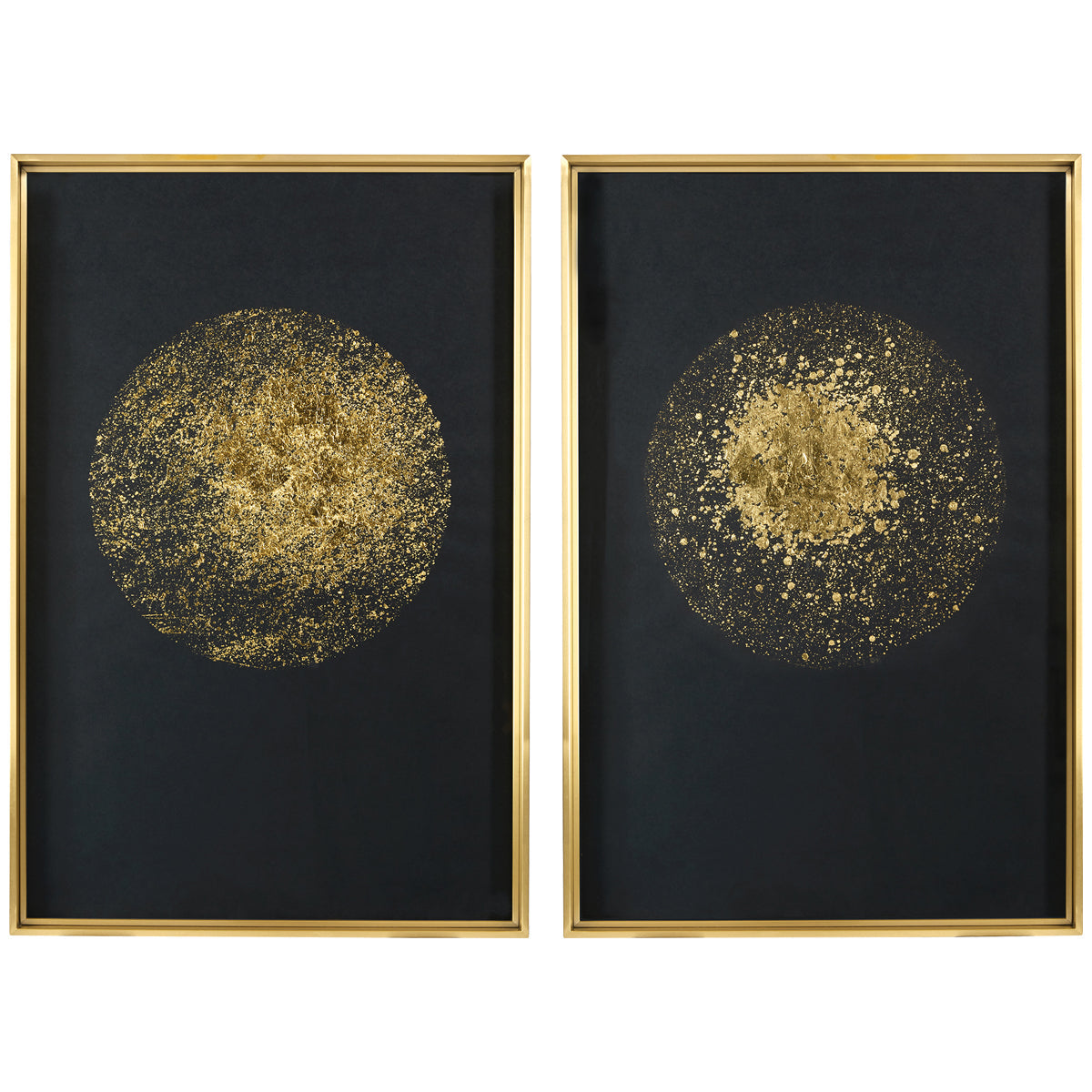 Uttermost Gold Rondure Framed Prints, Set of 2