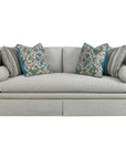 Hickory White Skirted Sofa