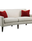 Hickory White Walnut Sofa with 2-Seat Cushions