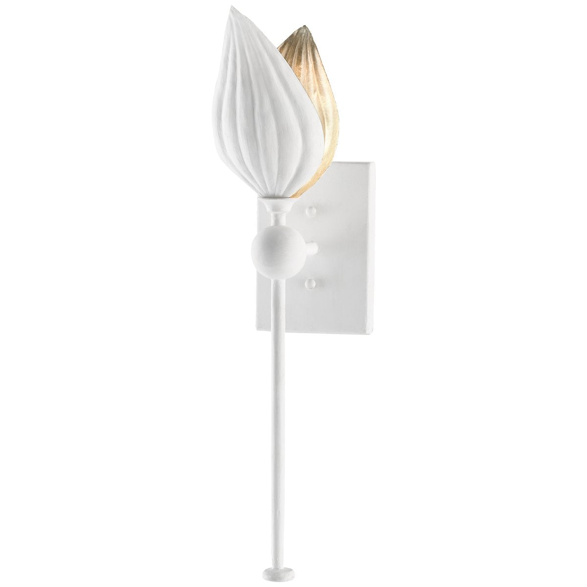 Currey and Company Peace Lily Wall Sconce