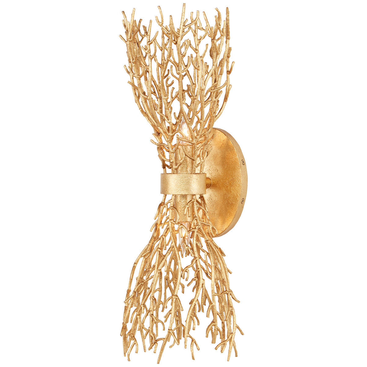 Currey and Company Sea Fan Wall Sconce