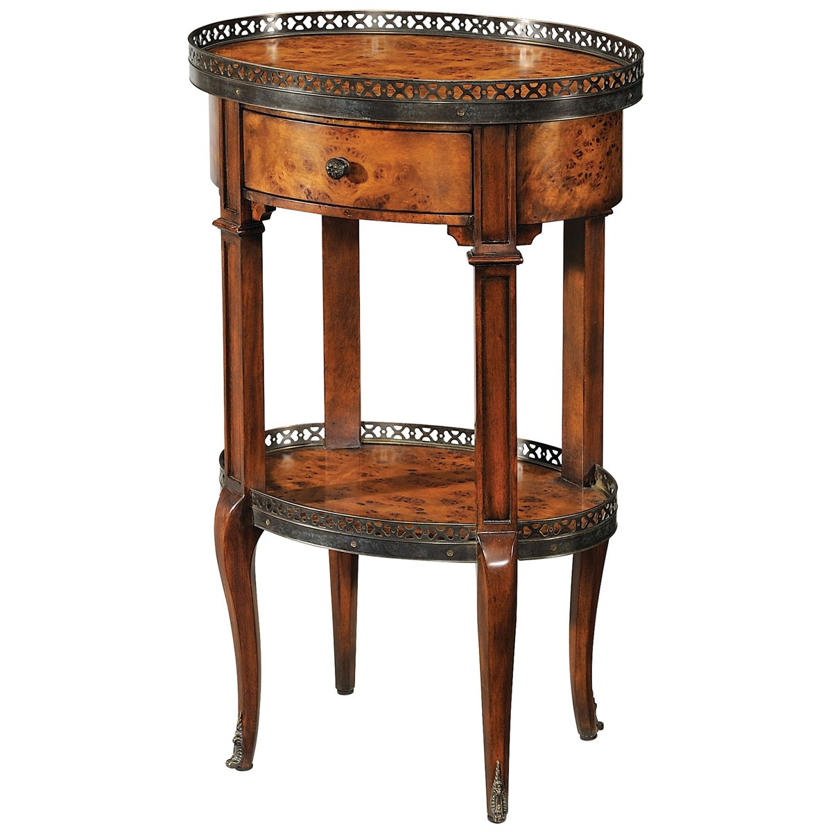 Theodore Alexander Essential Ta Delicate And Pierced Accent Table