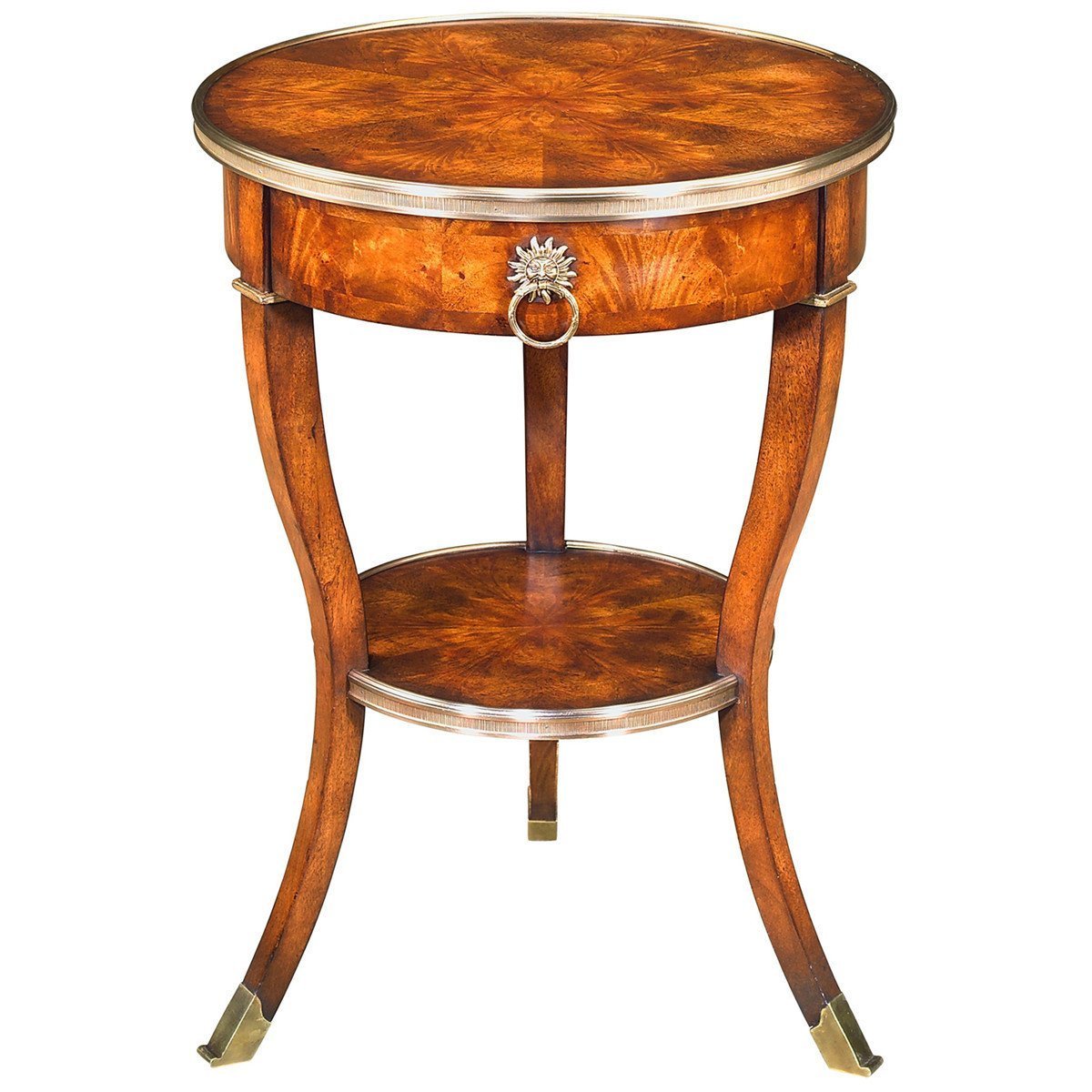 Theodore Alexander Essential Ta Around In Circles Accent Table
