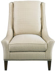 Hickory White Upholstered Sable Arm Chair