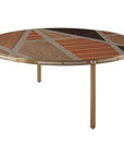Theodore Alexander Iconic Round Cocktail Table