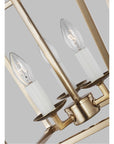 Sea Gull Lighting Dianna 3-Light Mini Lantern without Bulb