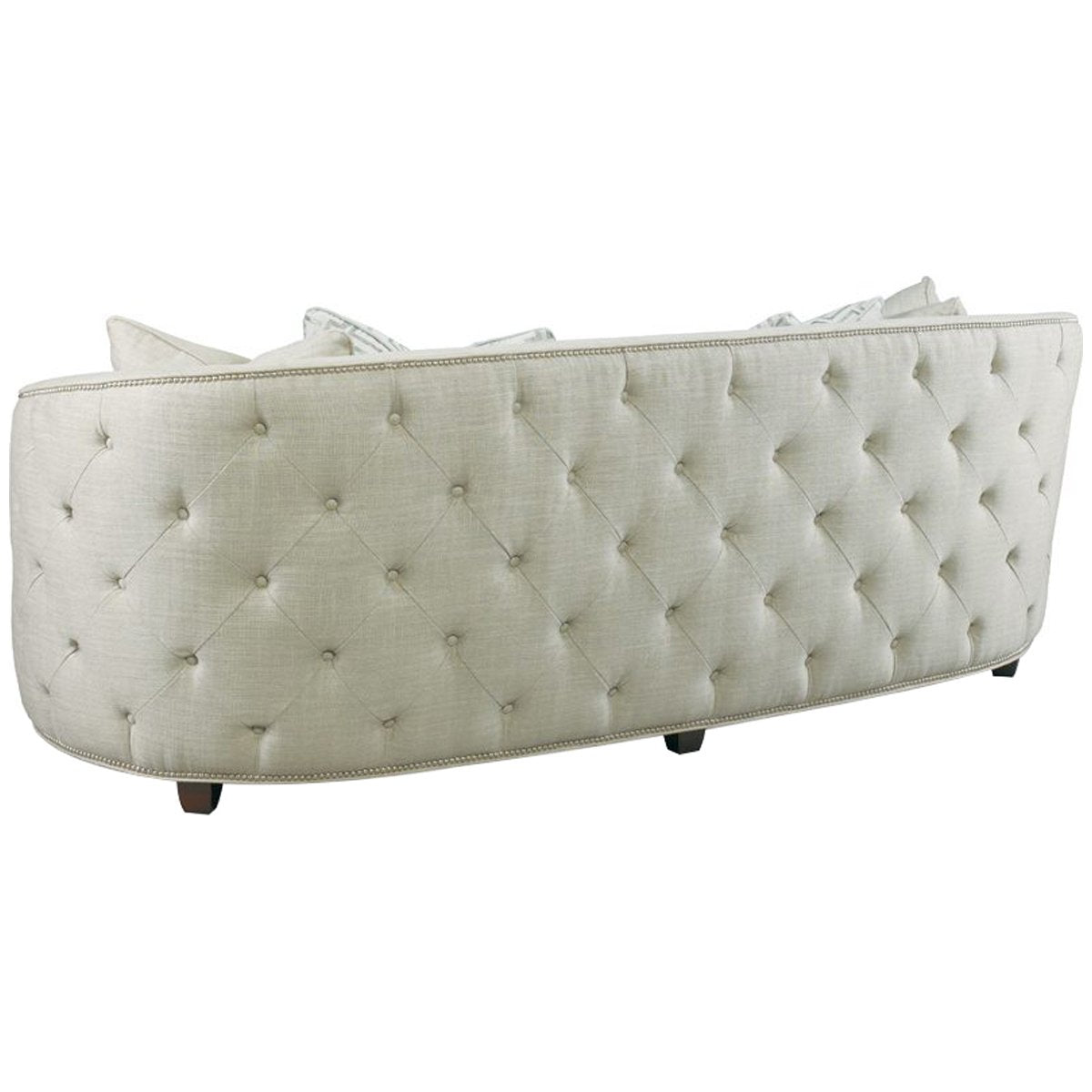 Hickory White Sofa in Beige Fabric