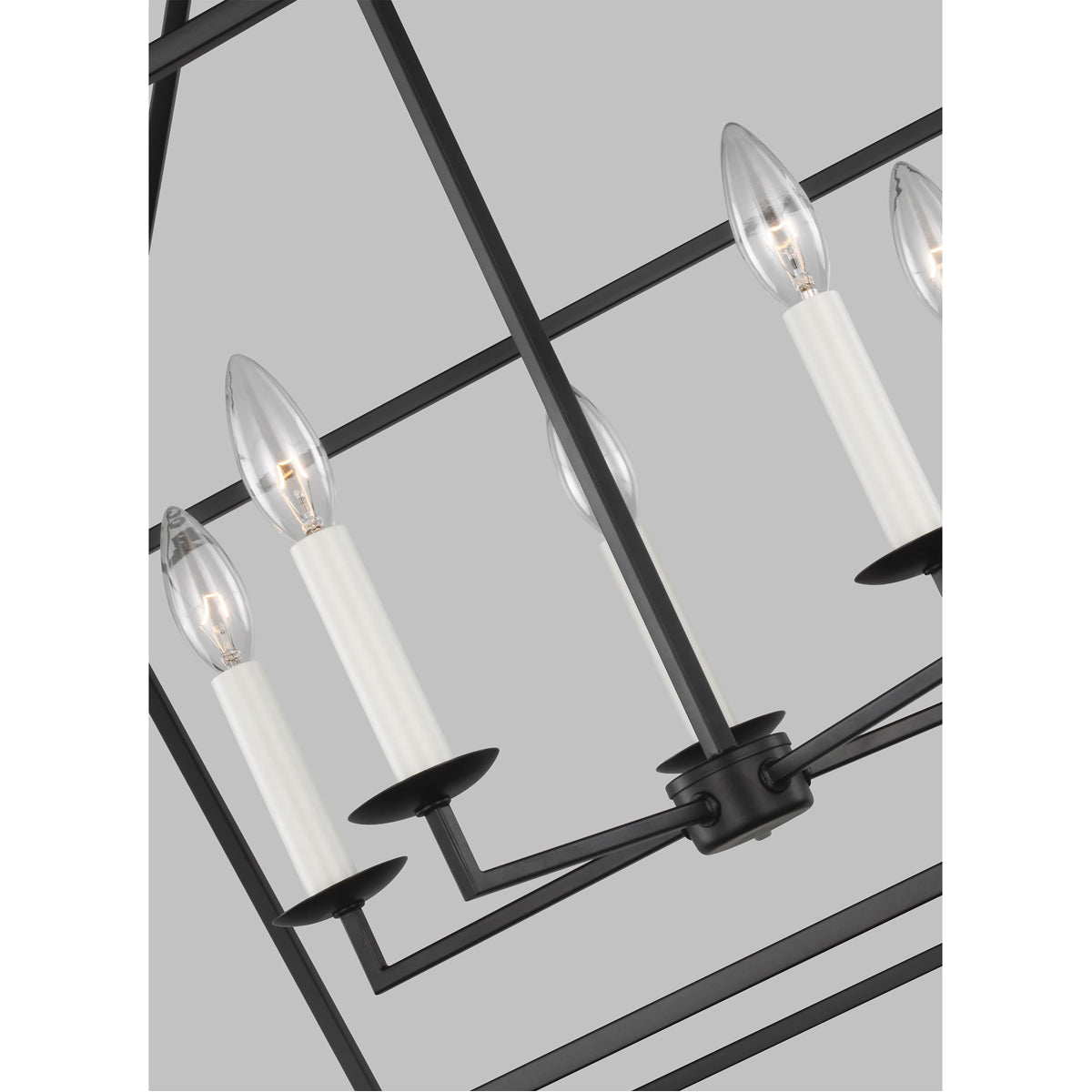 Sea Gull Lighting Dianna 5-Light Wide Lantern with Bulb
