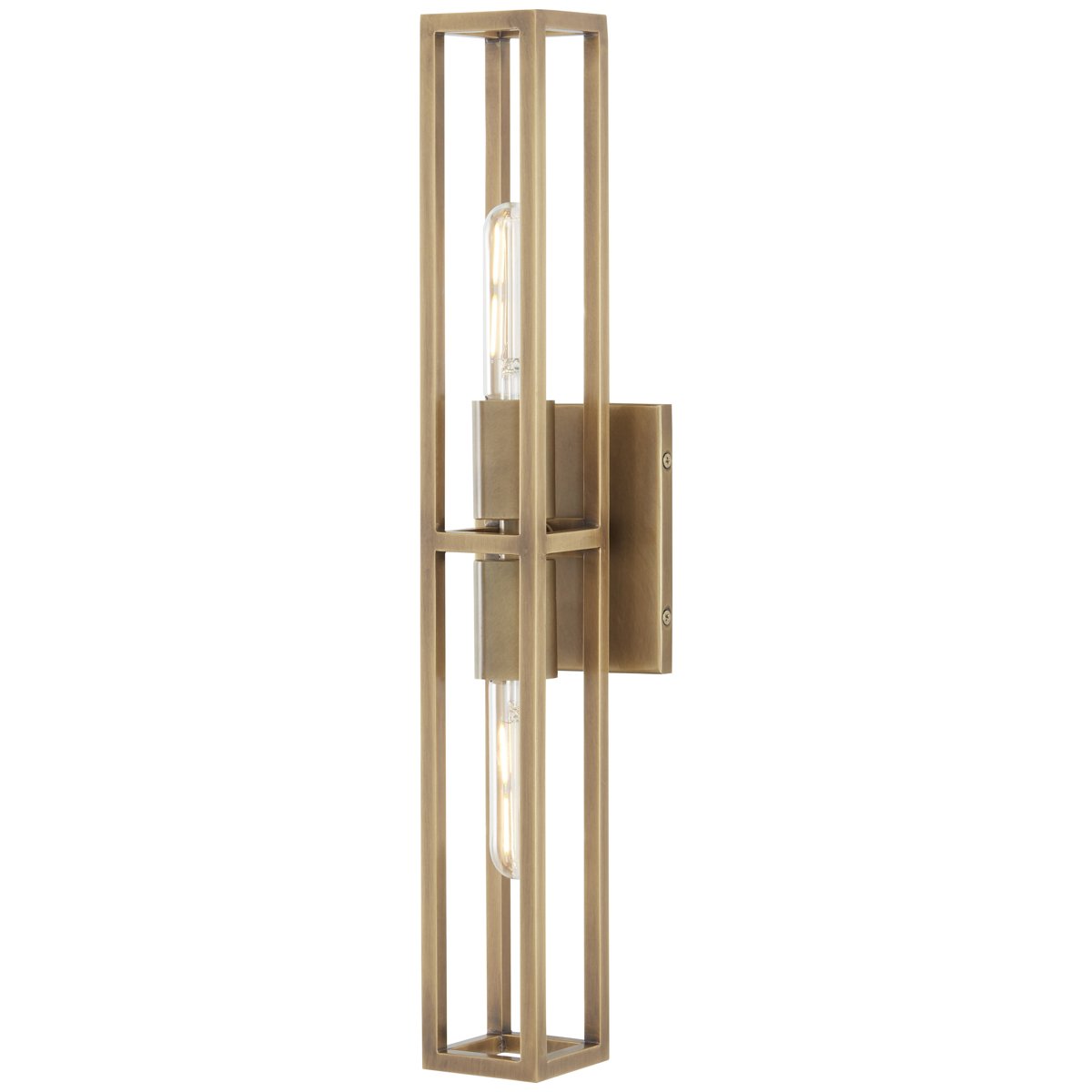 Currey and Company Bergen Brass Wall Sconce