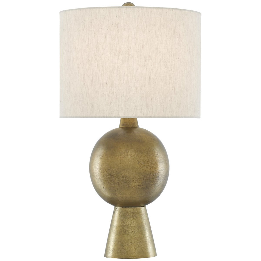 Currey and Company Rami Brass Table Lamp