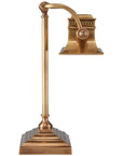 Currey and Company Malvasia Brass Desk Lamp