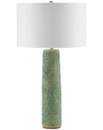 Currey and Company Kelmscott Moss Green Table Lamp