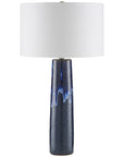 Currey and Company Kelmscott Blue Table Lamp