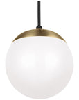 Sea Gull Lighting Leo-Hanging Globe 1-Light Pendant