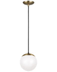 Sea Gull Lighting Leo-Hanging Globe 1-Light Pendant