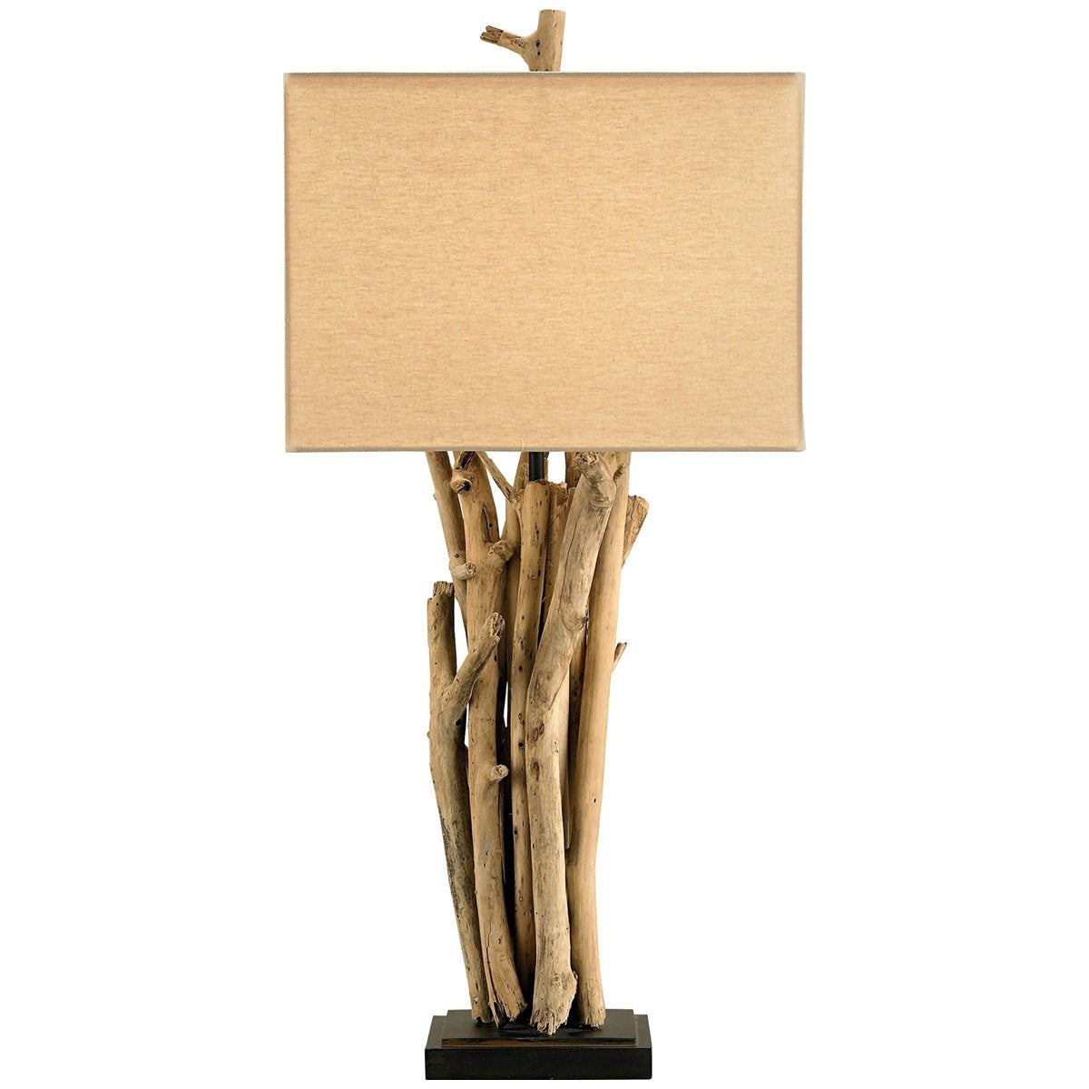 Currey and Company Driftwood Table Lamp