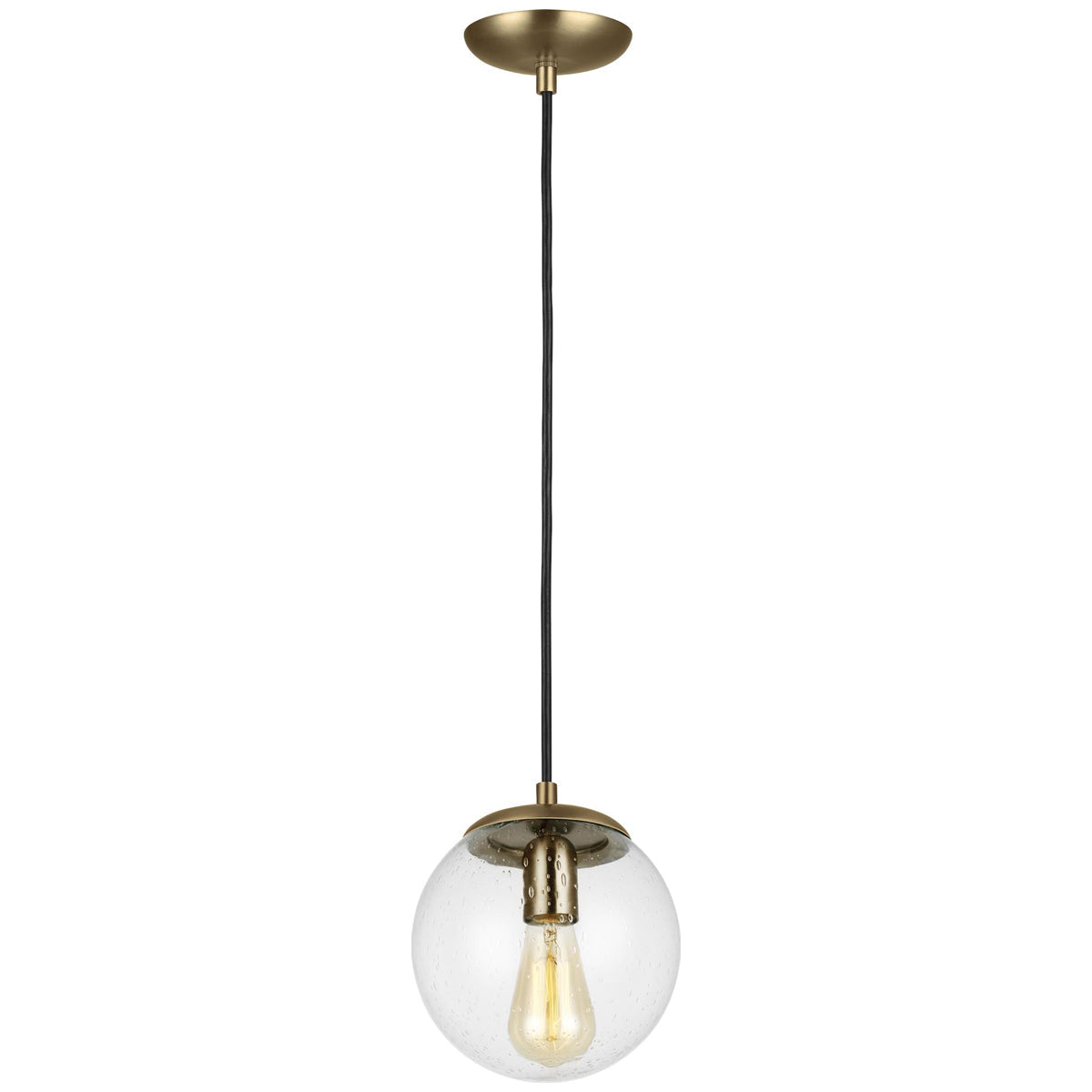 Sea Gull Lighting Leo - Hanging Globe 1-Light Pendant