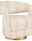 Currey and Company Maren Swivel Chair