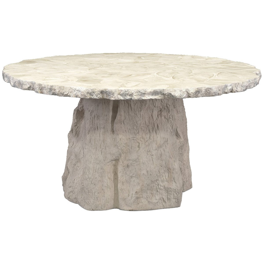 Palecek Camilla Fossilized Clam Dining Table