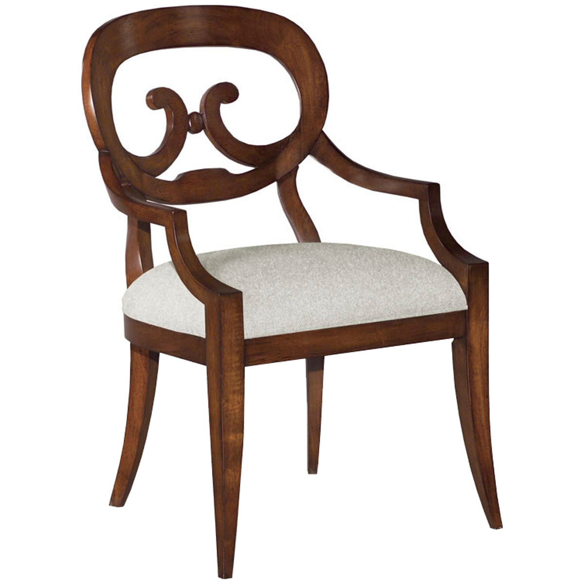 Woodbridge Furniture Biedermeier Arm Chair