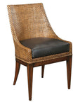 Woodbridge Furniture Woven Leather Chair