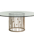 Lexington Shadow Play Rendezvous Round Metal Dining Table