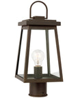 Sea Gull Lighting Founders 1-Light Outdoor Post Lantern