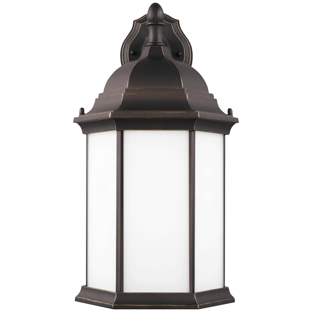 Sea Gull Lighting Sevier Downlight Outdoor Wall Lantern with Bulb