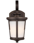 Sea Gull Lighting Eddington 1-Light Outdoor Wall Lantern without Bulb