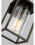 Sea Gull Lighting Vado Small 1-Light Outdoor Wall Lantern with Bulb