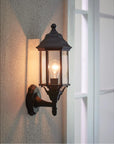 Sea Gull Lighting Sevier 1-Light 100W Uplight Outdoor Wall Lantern