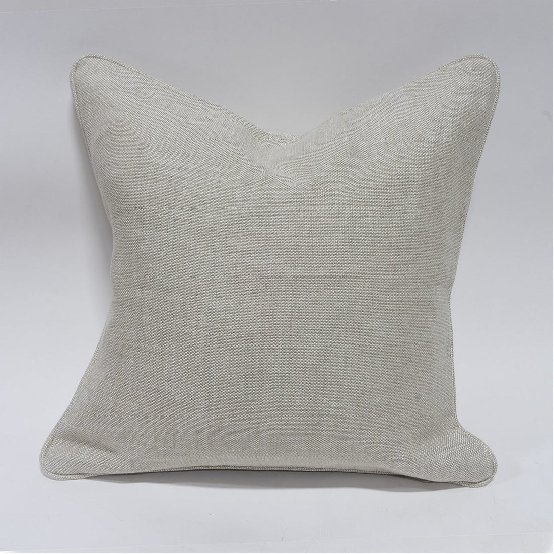 Palecek 20" Square Down Pillow with Welt