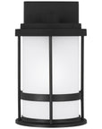 Sea Gull Lighting Wilburn Small 1-Light Wall Lantern with Bulb
