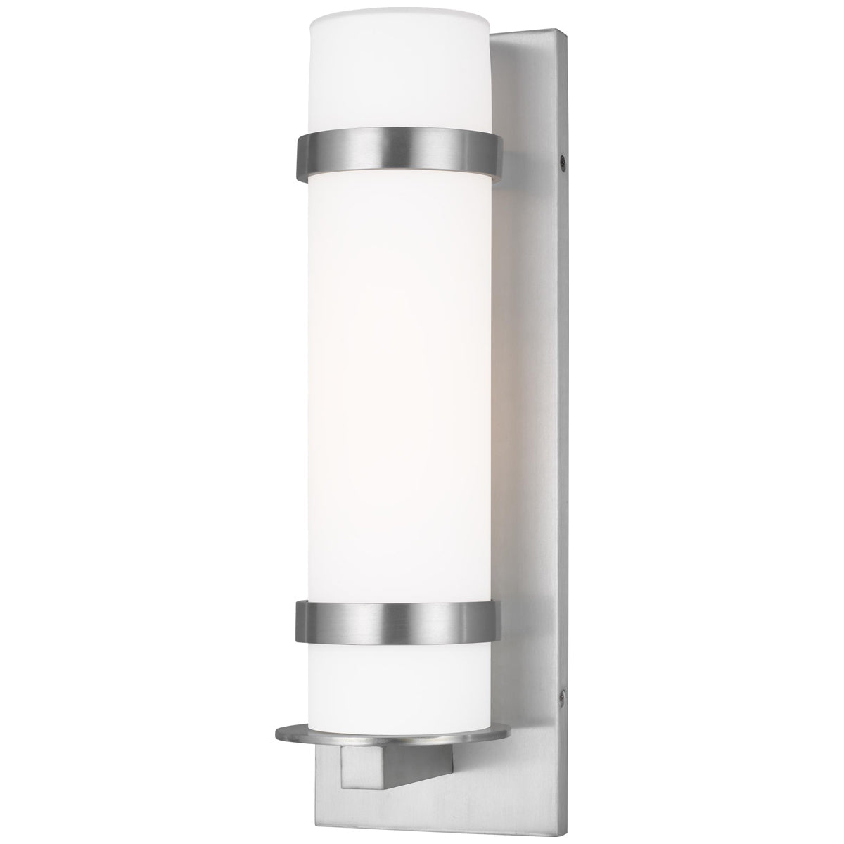 Sea Gull Lighting Alban Medium 1-Light Outdoor Cylinder Wall Lantern