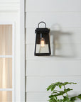 Sea Gull Lighting Founders Medium 1-Light Wall Lantern without Bulb