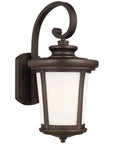 Sea Gull Lighting Eddington 1-Light Outdoor Wall Lantern with Bulb