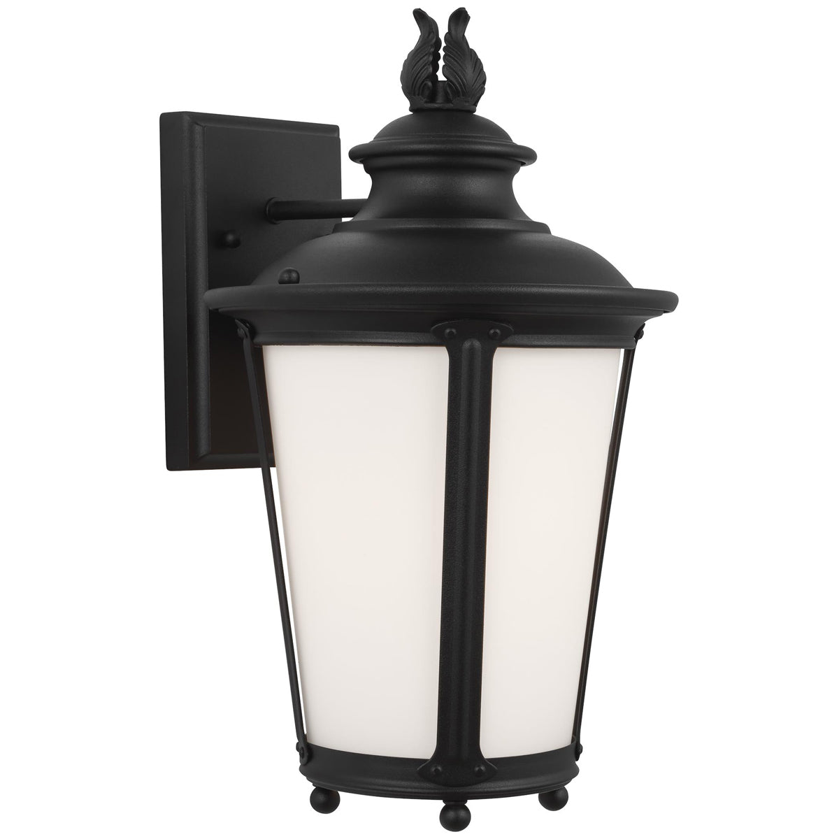Sea Gull Lighting Cape May 9&quot; 1-Light Outdoor Wall Lantern with Bulb