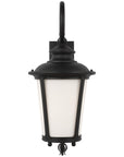 Sea Gull Lighting Cape May 11" 1-Light Outdoor Wall Lantern with Bulb