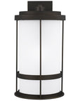 Sea Gull Lighting Wilburn Extra Large 1-Light Outdoor Wall Lantern