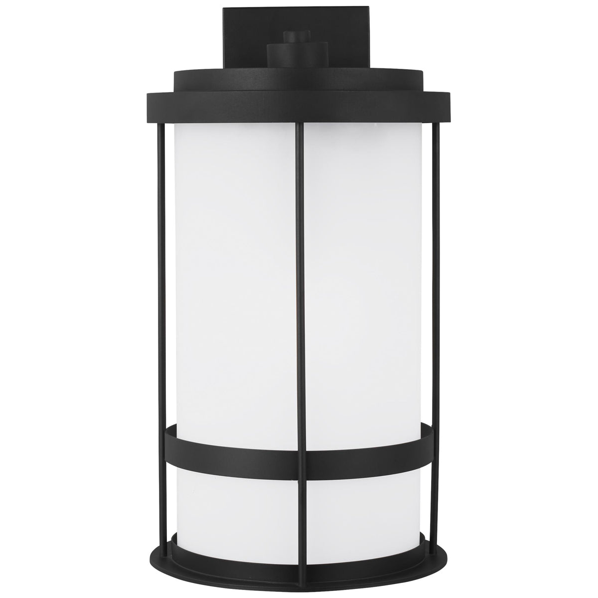 Sea Gull Lighting Wilburn Extra Large 12&quot; 1-Light Outdoor Wall Lantern