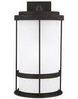 Sea Gull Lighting Wilburn Extra Large 12" 1-Light Outdoor Wall Lantern